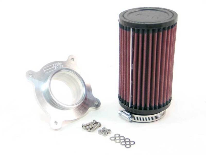 Yamaha Raptor 700 Engine Air Filter Kit - K&N Engineering - Custom Assembly High-Flow Clamp-On - `06-`09 Yamaha Raptor 700 Engine Air Filter Kit - K&N Engineering - Custom Assembly High-Flow Clamp-On - `06-`09